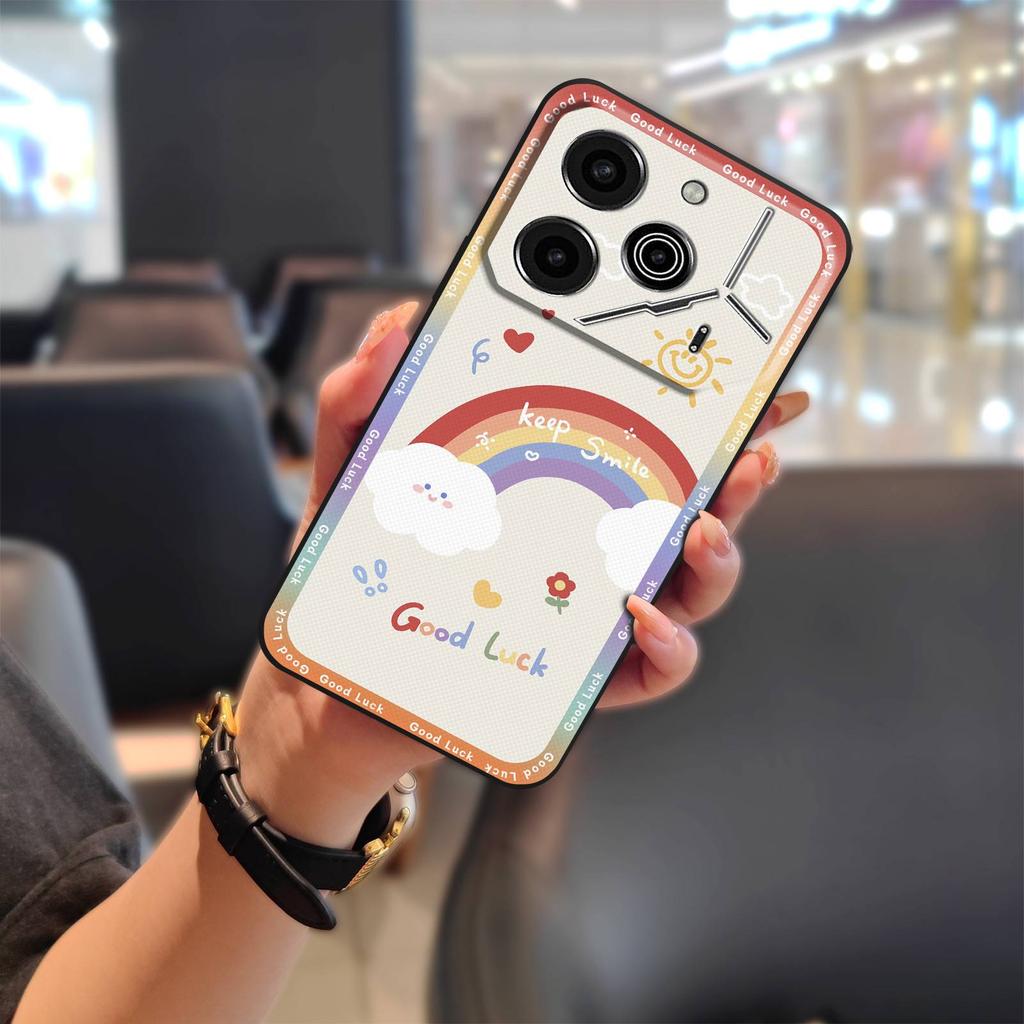 Wasserdichte TPU-Handyhülle für Tecno Pova6 Pro/Li9 Modisches Design Stoßfest Cartoon Vollständiger Schutz Schmutzabweisendes Silikon