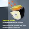 IP65 Waterproof Solar Outdoor Garden Lights Super Bright 200 LEDs Motion Sensor Wall Light Solar Powered Security Lamp