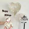 Baby Milestone Photo Props: 30/100 Days Balloons & Decorations for Boys & Girls