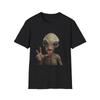 Silly Alien Peace Sign Children's Children's T Children's T-shirt | Funny Tongue-Out Extraterrestrial