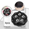 4Pcs Self Adhesion Caster Wheel,Rotatable,Castor Wheel,Universal Wheels Rotation Pulley for Tool