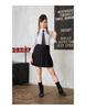 Graduation Ceremony Elementary School Girls Suit Clothes Formal set including jacket skirt tie Noah 165cm [Arisana] Children's (5-piece + + Y-shirt +