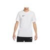 Nike Dri-Fit Park 20 Crew Neck Logo Print T-Shirt Men Tops White CW6952-100