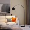 Dream Bubble Modern Nordic Chrome Large Arc Floor Lamp