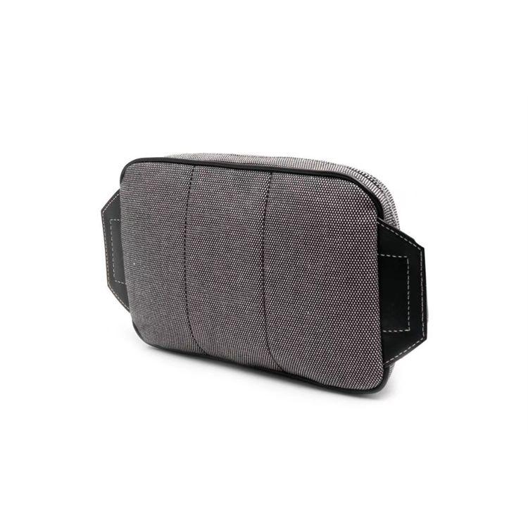 Burberry Canvas Crossbody Camera Bag Grey Adjustable Strap, Casual Daily Commute 80508161
