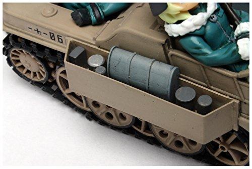 PLATZ Girls' Last Tour Kettenkrad with Chito & Yuri Figure Set (2 Figures) 1/35 Scale Plastic Model GLT-01