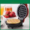 Mini gofrera antiadherente compacta para uso doméstico, electrodoméstico de repostería para niños con logo para cocinar el desayuno