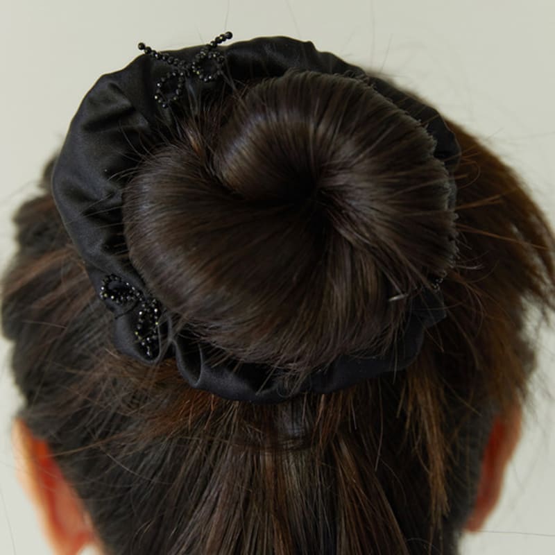 Tatiana Ribbon Ornament Scrunchie HB2243