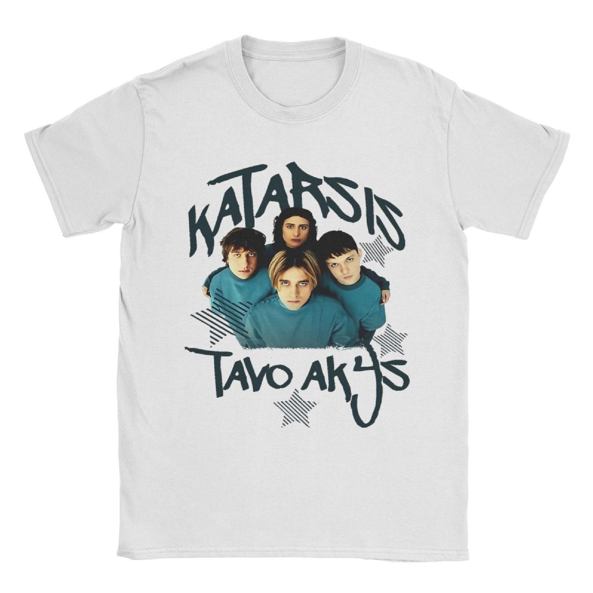 

Футболка с графическим принтом Katarsis для мужчин и женщин, из чистого хлопка XXXXXL чёрный