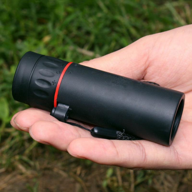 Hd Mini Monocular Telescope Portable Phone Zoom Lens With Fixing Bracket Outdoor Camping Bird Watching Long Distance Observation Optical Tool