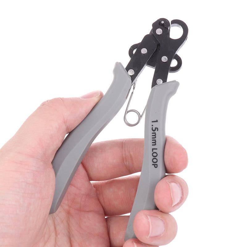 Juego de alicates para enrollar alambre de 1.5/2.25/3 mm para enrollar, doblar, reparar alambre, herramienta para hacer joyas, alicates de punta redonda para envolver anillos de alambre