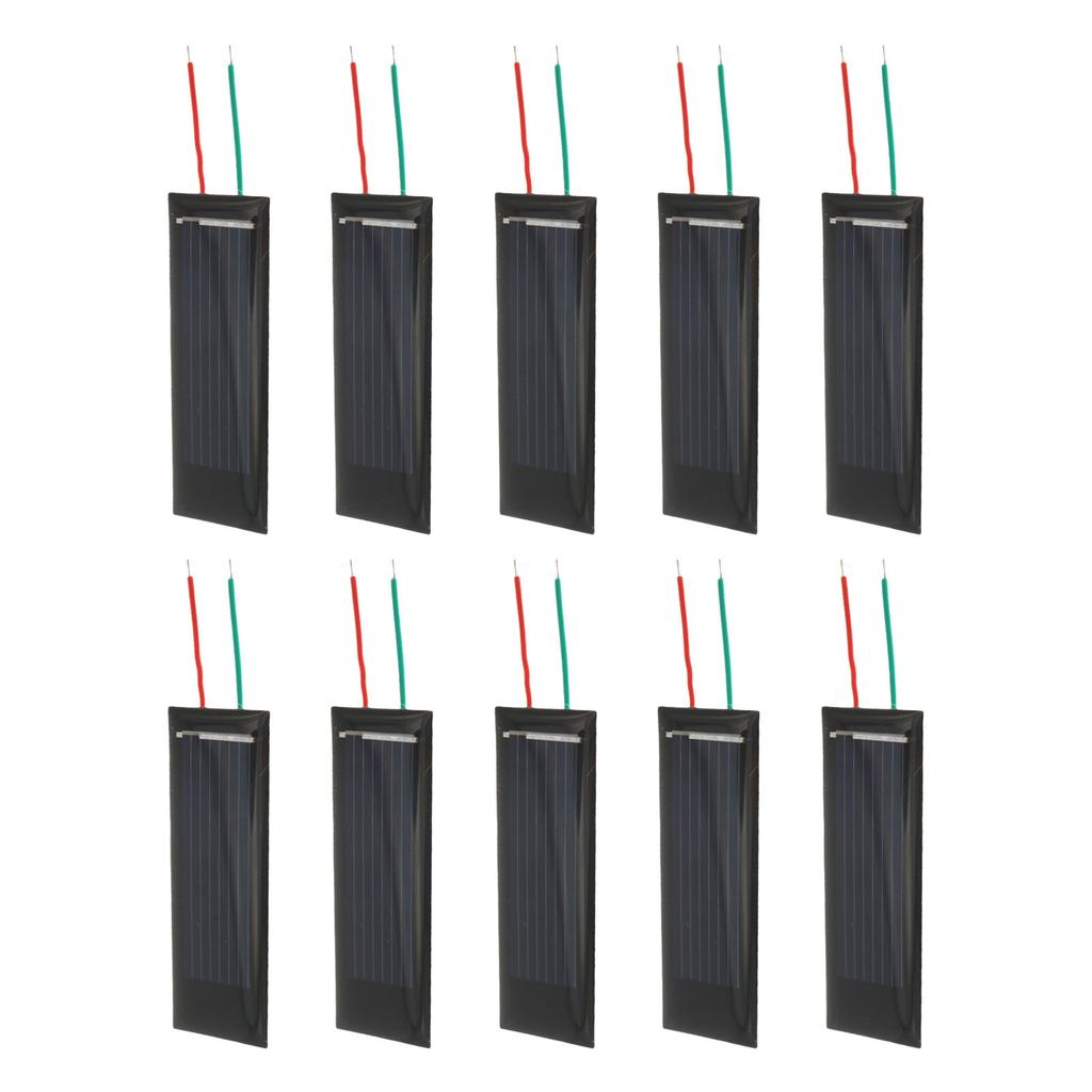 0.5V 130MA Solar Panel Dripping Glues Plate With Wire Solar Systems Module for Science And Technology Products Enduring