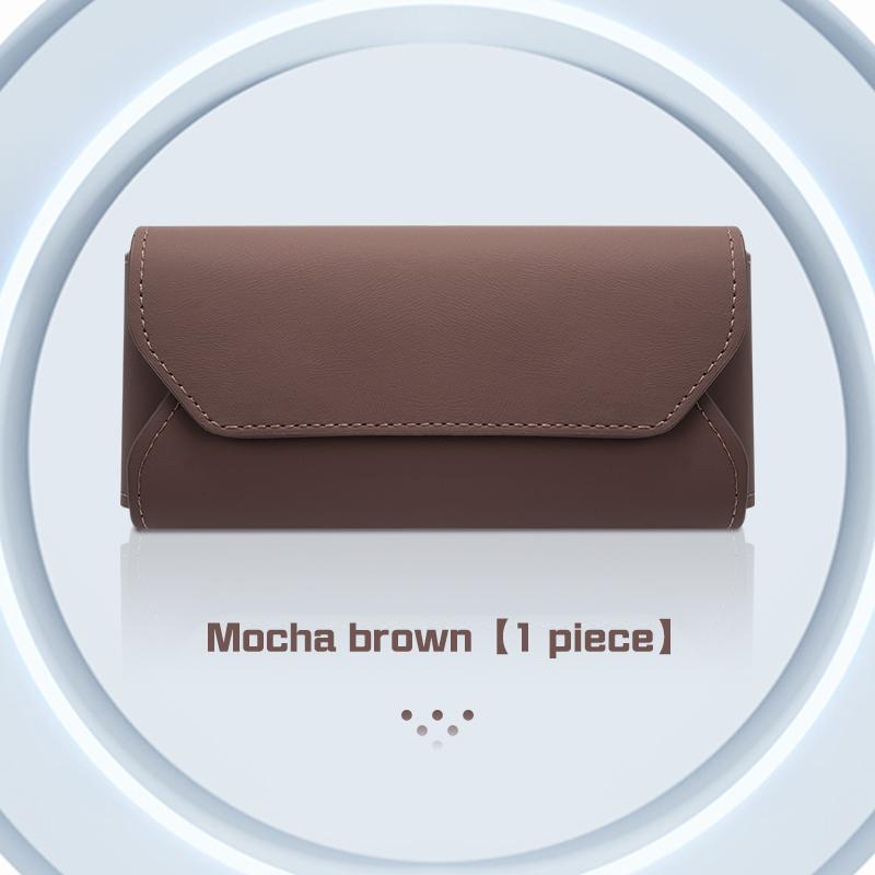 For Citroen Cactus Grand Picasso C2 C3 C4 C5 C6 C8 Xsara Berlingo Car Sun Glasses Case Portable Leather Storage Box Accessories