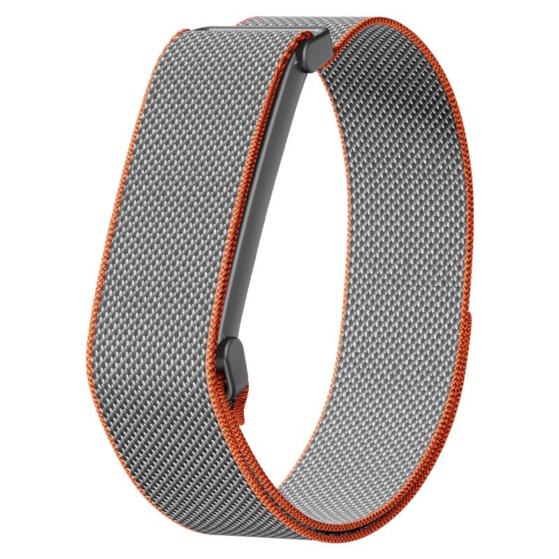 Metal Case+Sports Nylon Strap For Google Fitbit Air Sports Elastic Magnetic Wristband For Google Fitbit Air Comfortable Bracelet