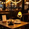 Ghost Pumpkin Bookshelf Lantern Light Warm LED Reading Nook Lamp Nightlight  Bookcase Display