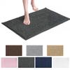 Měkký chenille koupelnový kobereček Silná chenille podložka Měkká chenille sada koupelnových rohožek pro rychlé schnutí Absorpční koupelnová podložka do koupelny