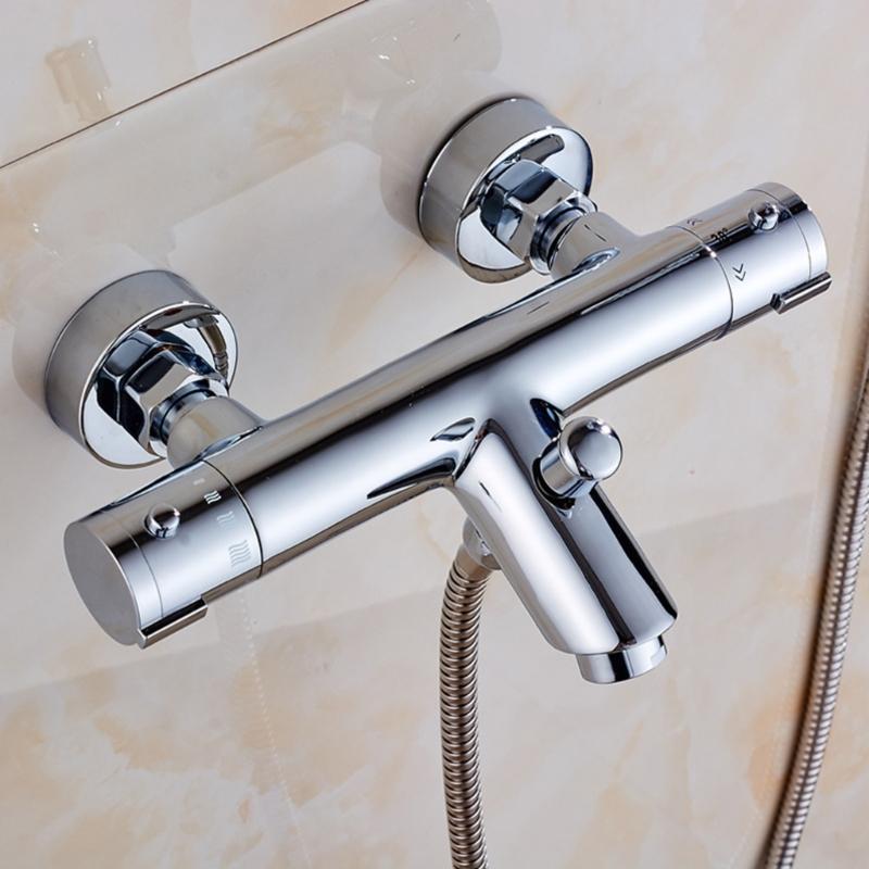 Showering Faucet Temperature Control Valves Constant Temperature Hot Cold Water Mixer Valves Bathroom Accessories
