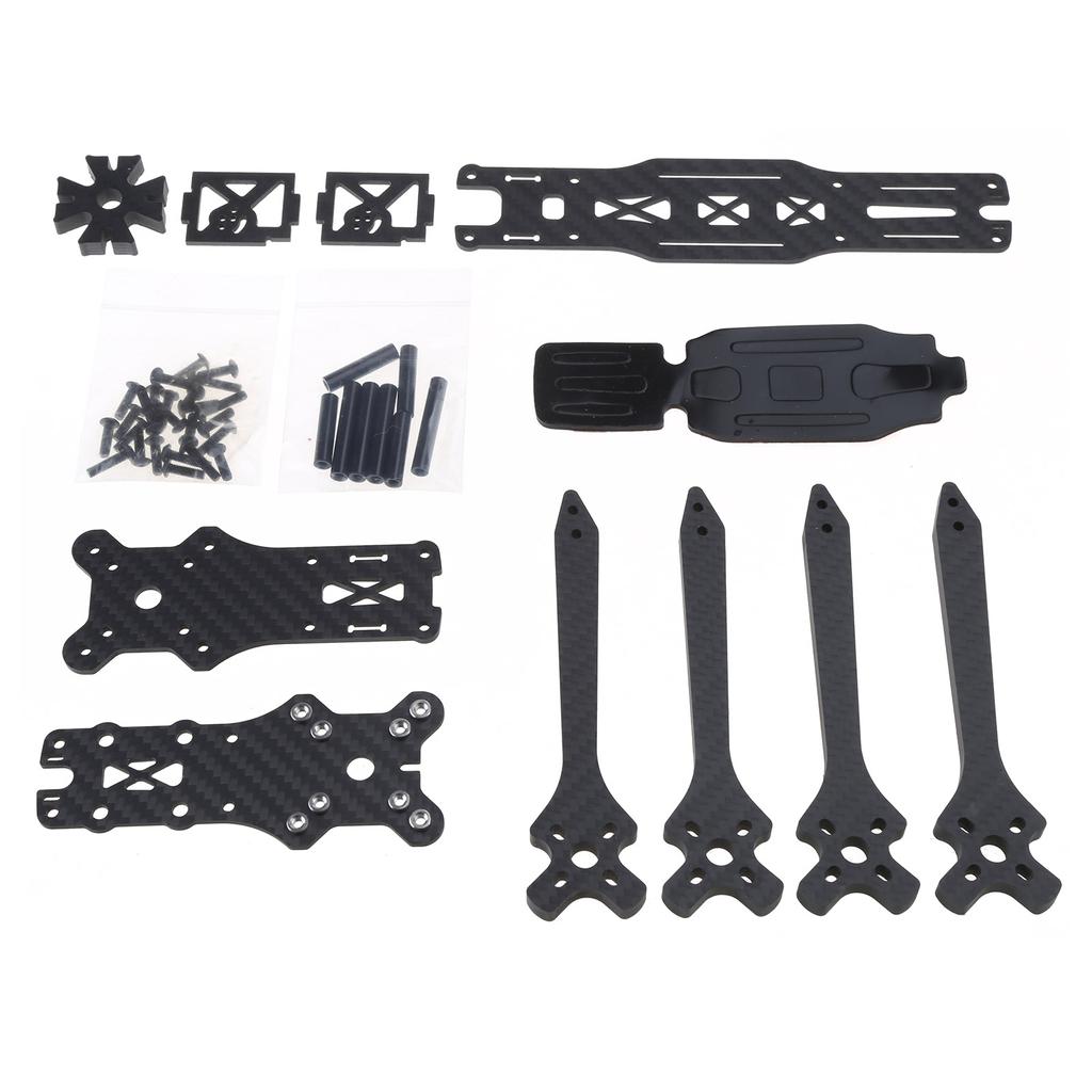 Source One V5 Wide-stance X Carbon Fiber 5inch FPV Frame Kits for FPV Freestyle Free-range Acrobatic Flying Accessory