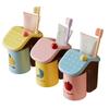 Toothbrush Holder with Cup Magnetic Toothbrush Cup Holder Wall-Mounted Toothbrush And Cup