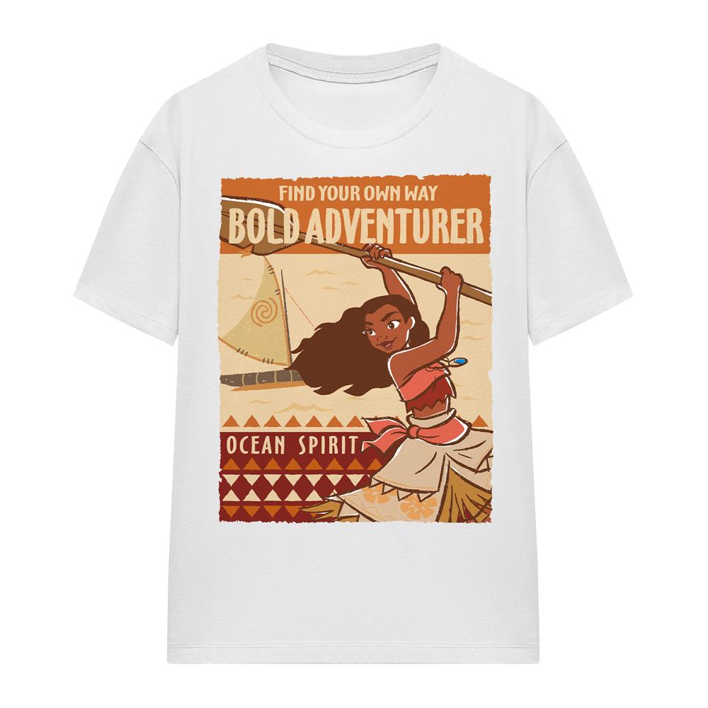 Moana Womens/Ladies Bold Adventurer T-Shirt