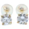 LK Salon Beautiful K18 0.34ct LK Airy Lab-Grown Diamond Studs earring Yellow GoldUsed