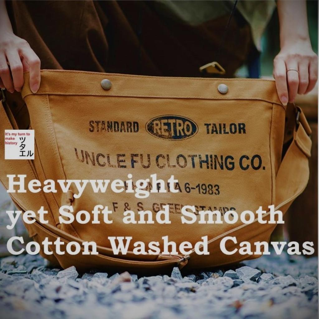 American Vintage Newspaper Boy Design Shoulder Bag [Tsutael] Bag/Retro