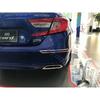 2*ABS Rear Fog Light Cover Trim For 2018- Honda Accord Sedan Chrome foglight