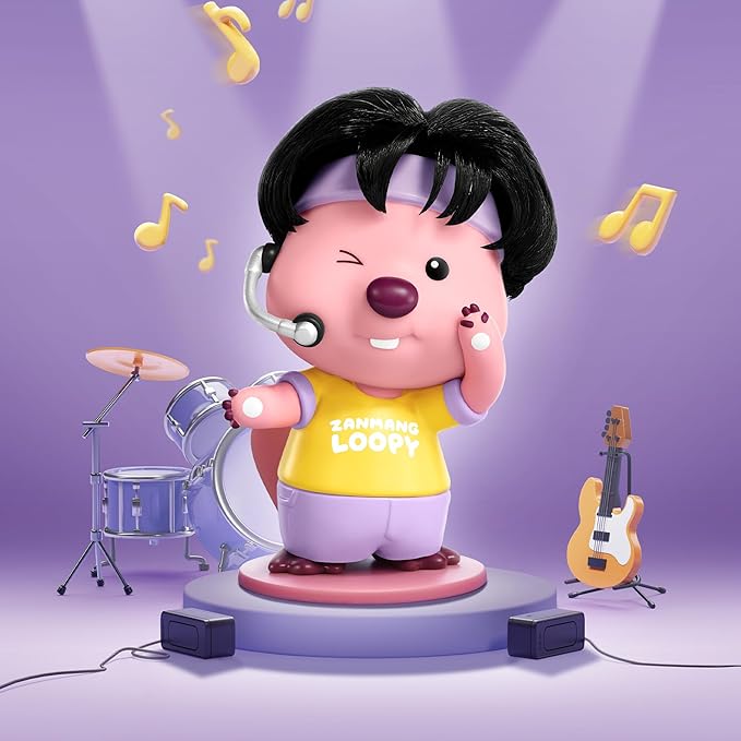 POP MART ZANMANGLOOPY's Moments Series Figures, Blind Box Figures, Holiday Birthday Gifts, Single Box