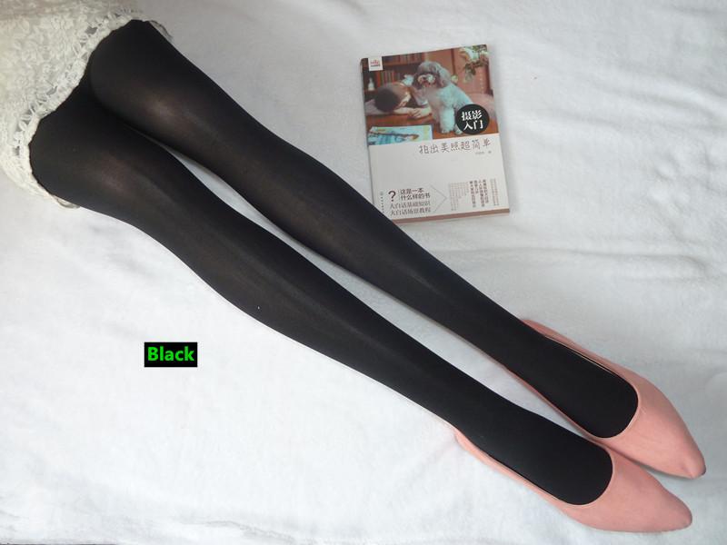Autumn 8 Warm Women's Tights Colorful Velvet Seamless Pantyhose Female Stockings Medias Sexy for Women