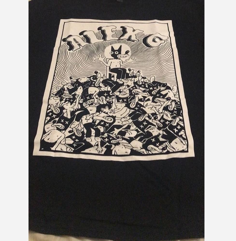 

Alex G rare design black short sleeve Reprint T shirt basic style tee Unisex T-Shirt XXXXL