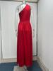 2025 New Off-Shoulder High-Slit Sleeveless Long Dress - European and American Women's Fashion