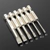 Set de Burghie Șurubelniță Cap Plat 50mm/75mm Vârf Magnetic Șurubelniță cu Fanta Instrument Șurubelniță Electrică Oțel Coadă 1/4 Inch Schimbare Rapidă