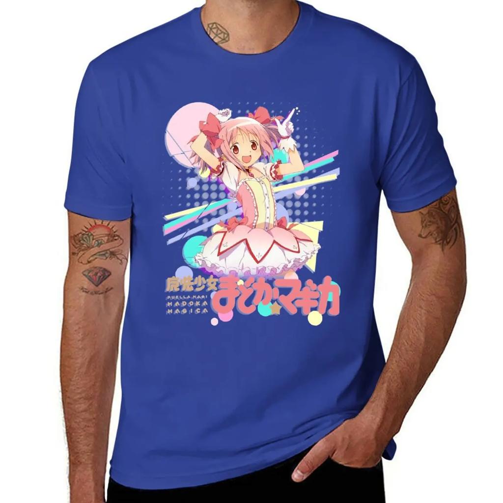 Madoka Magica~ T-Shirt oversizeds vintage korean fashion tops cotton t shirts