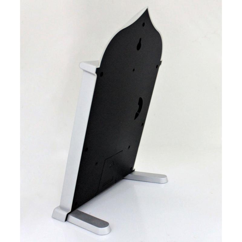 Azan Calendar Muslim Prayer Wall Clock Alarm with LCD Display Home Decor(No Battery)