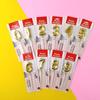 50pcs/lot Wholesale Gilding Number 0-9 Sweet Birthday Cake Candles Bulk Sales Cakes Decorating Supplies for Home Decor