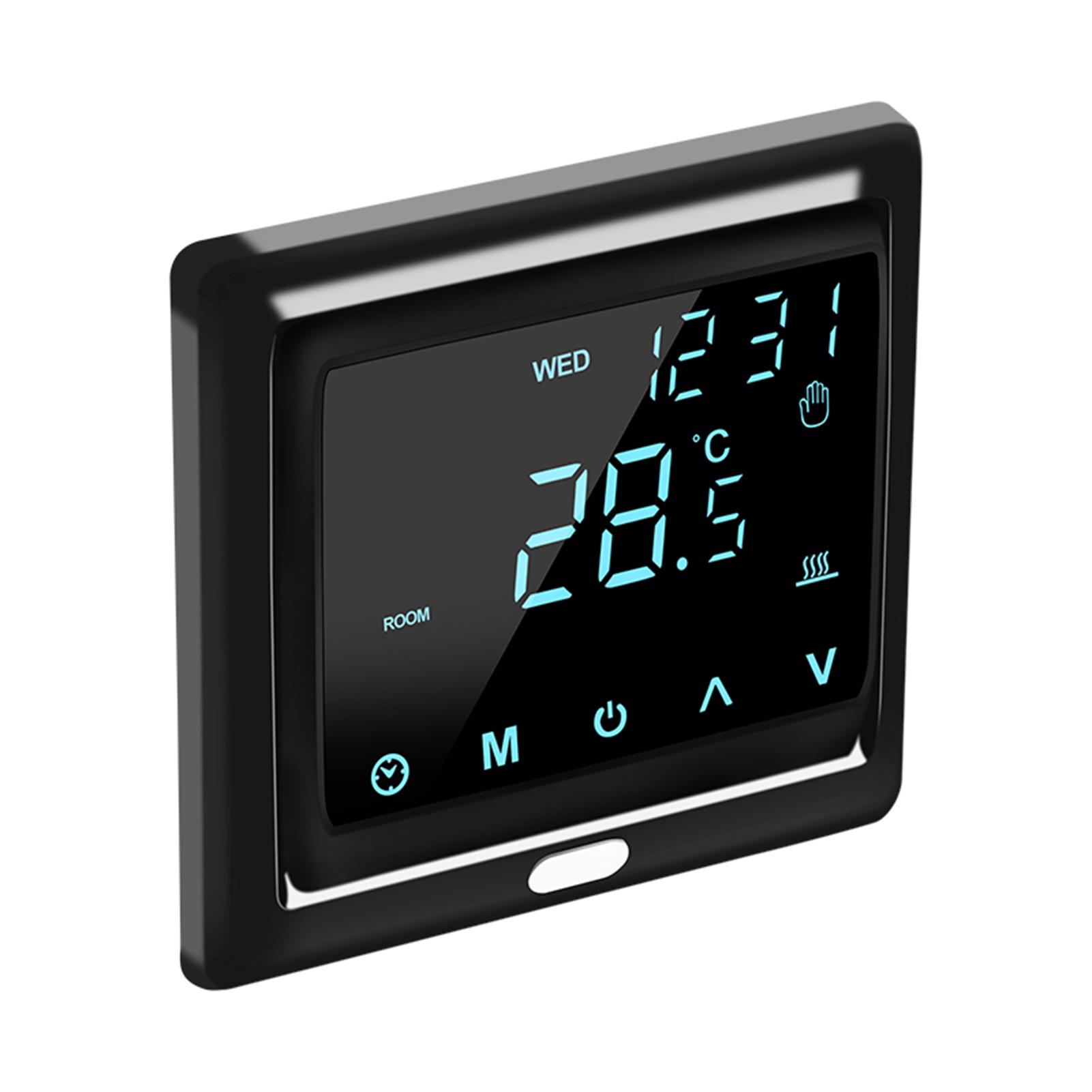 

Wi-Fi Smart Thermostat 16A Digital Temperature Controller APP Remote Control Weekly Circulation Programmable Electric Underfloor Hting with Large LED