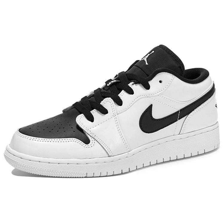 Jordan 1 Retro Low GS White Black 553560-103