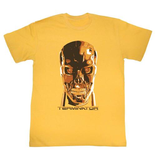 Terminator Creepy Face Ginger Adult T-Shirt S