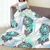 Dreamcatchers And Pastels Pattern Blankets Fleece Sofa Throw Blanket Breathable for Couch Bedding Travel Throws Bedspread Quilt