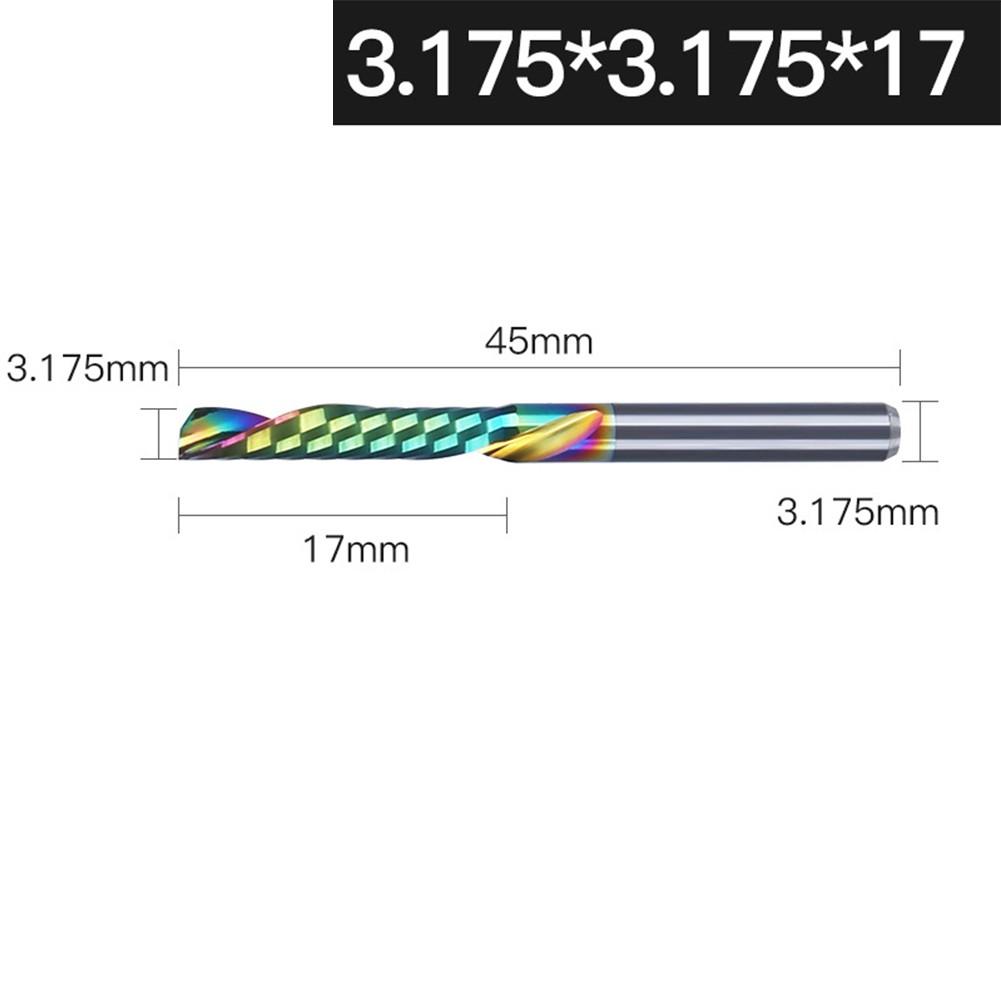 Carbide End Mill Milling Cutter Woodworking Tool Versatile Use
