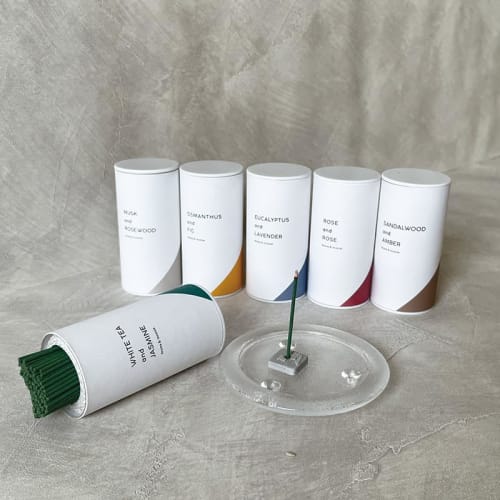 Kameyama Candle House Scented Incense (Made In Japan) "White Tea & Jasmine" SJ0480575