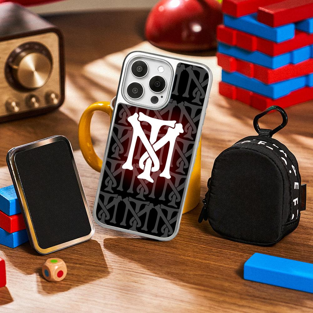 

Tonny montana scarface Classic poster Phone Case for iPhone 16 15 14 13 12 11 Pro Max Sheepskin Silver-edged protective case iPhone12ProMax