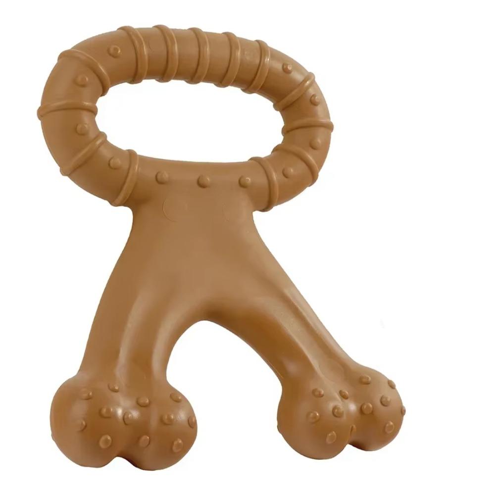 

Creative Dog Chew Stick Bite Resistant Nylon Dog Bone Puppy Molar Toys Relieve Boredom коричневый