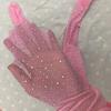 Rhinestone Fishnet Toddler Socks: Fashionable European & American Style
