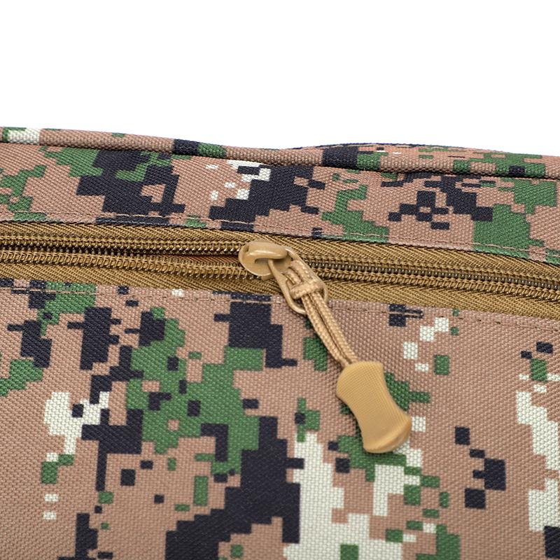 Outdoor Tactical Waist Bag Water-repellent Wear-resistant Men's Chest Bag Multi-layer Storage Commuter Shoulder Crossbody Bag