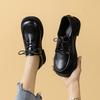 Uniform Shoes Female British Girl Japanese Wild Black Retro Mary Jane Shoes Lolita Platform Leather Shoes Low Heel Oxfords