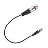 Mini XLR 3pin Female To XLR 3pin Female Audio Cable for Cameras SLRs Standard Microphone Connection