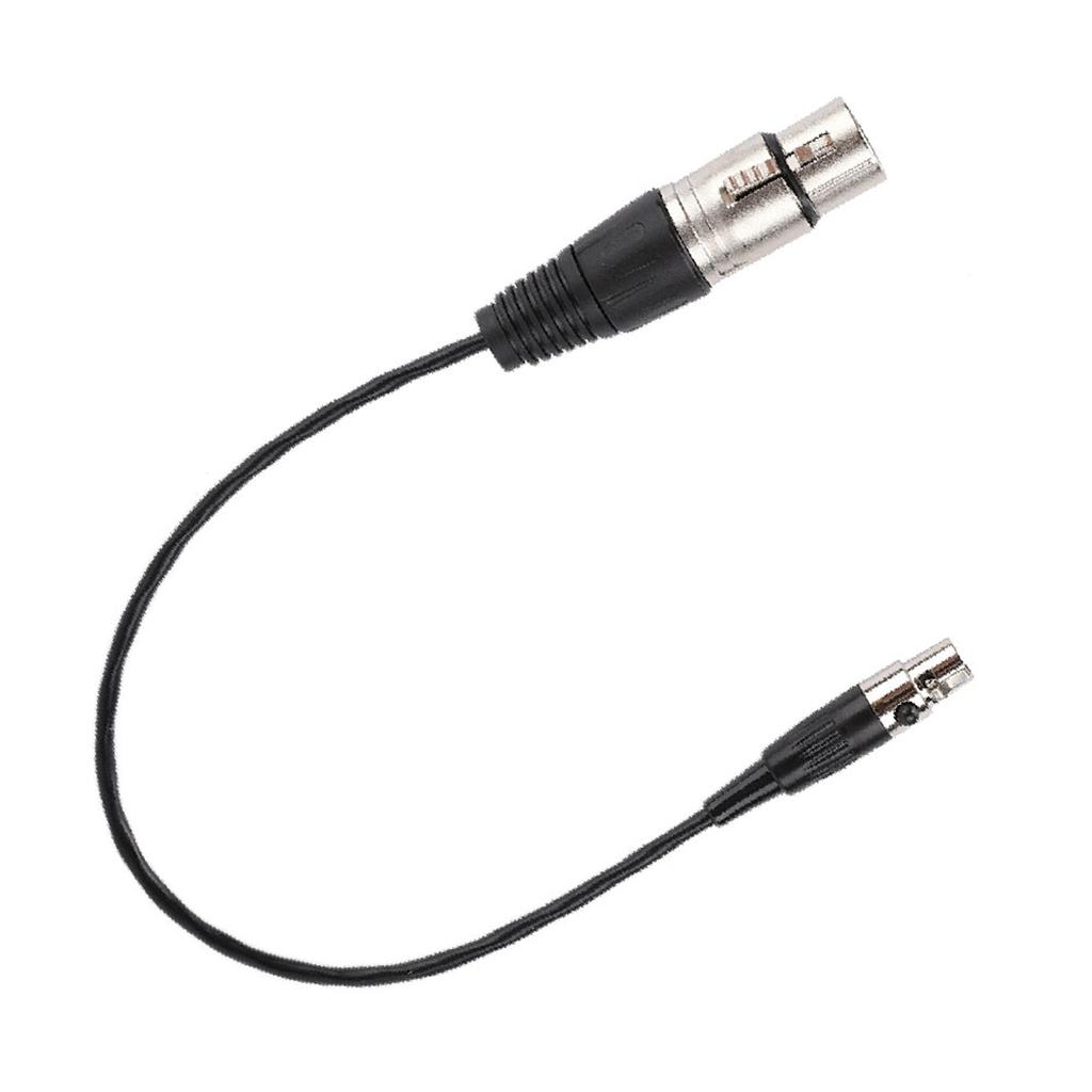 Mini XLR 3pin Female to XLR 3pin Female Audio Cable for Cameras SLRs Standard Microphone Connection