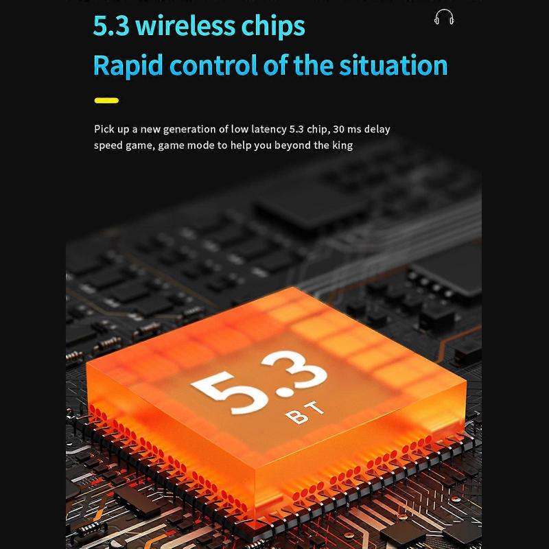 Wireless Headphones With Microphone In-ear Music Earphone