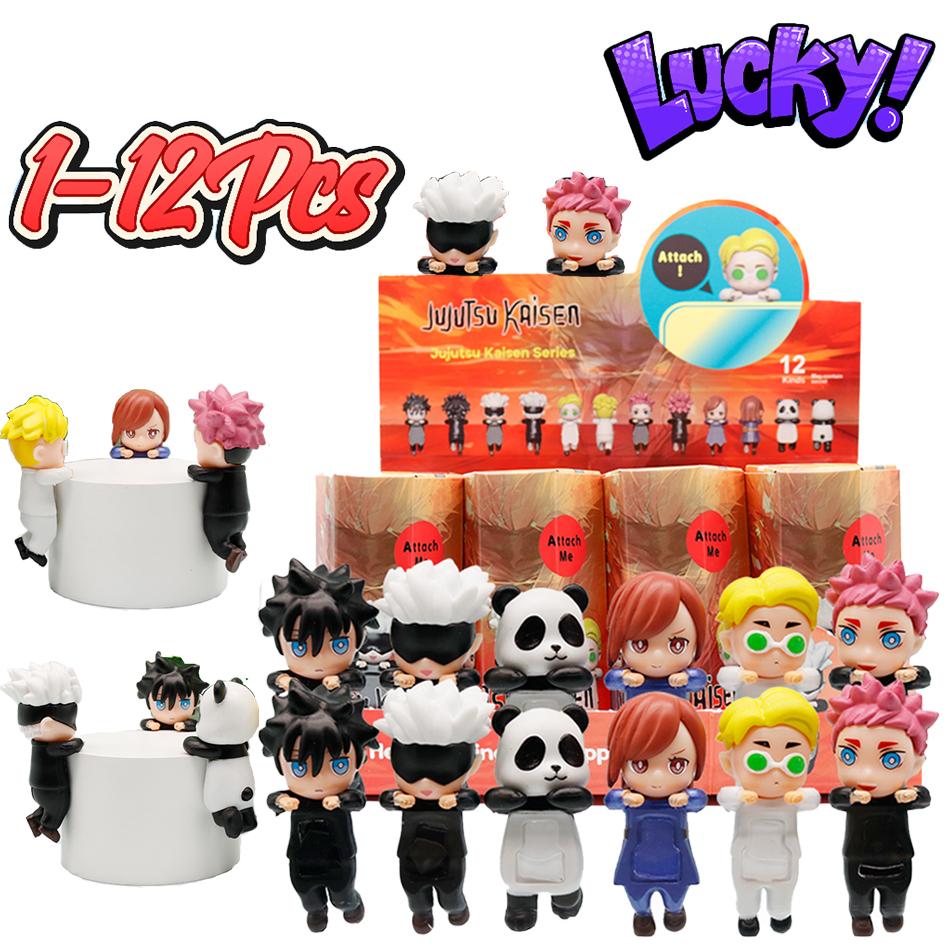 Anime Jujutsu Kaisen Gojo Satoru Itadori Yuji Action Figures lie prone Doll PVC Model Collection Desktop Ornament Decoration Toy